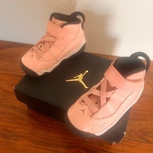 Jordan Kids Sneakers in Pink and Black
